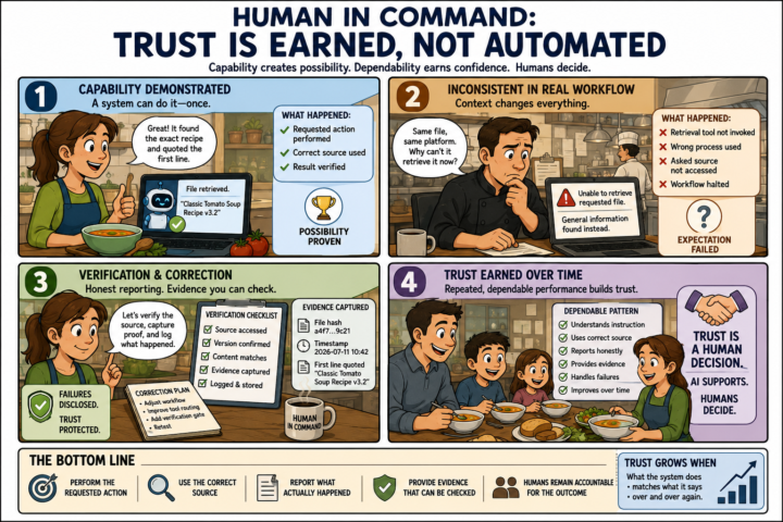 Trust Cannot Be Automated