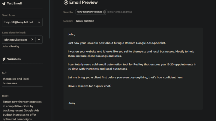 Hard feedback on my emails...
