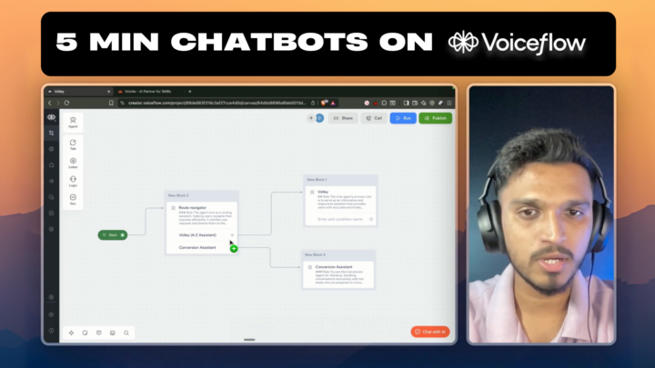 I loved building a Chat Agent on Voiceflow