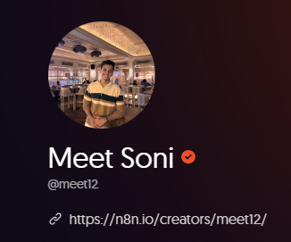 I got verified as an n8n Creator! 🎉✅  