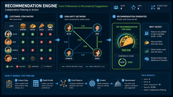 Recommendation Engines as Food Automation
