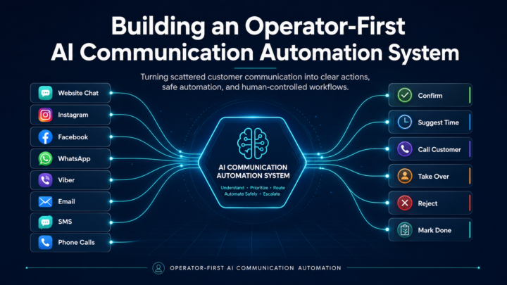 ✔️ I’m Not Building a Chatbot. I’m Building a Communication Control System.