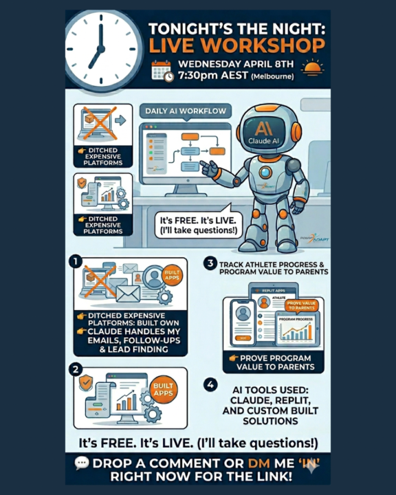 Doing my 1st SKOOL call : AI tools for coaches