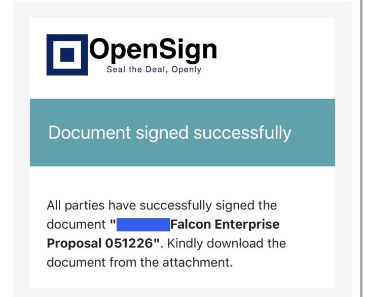 First Enterprise deal closed for Falcon Builder!