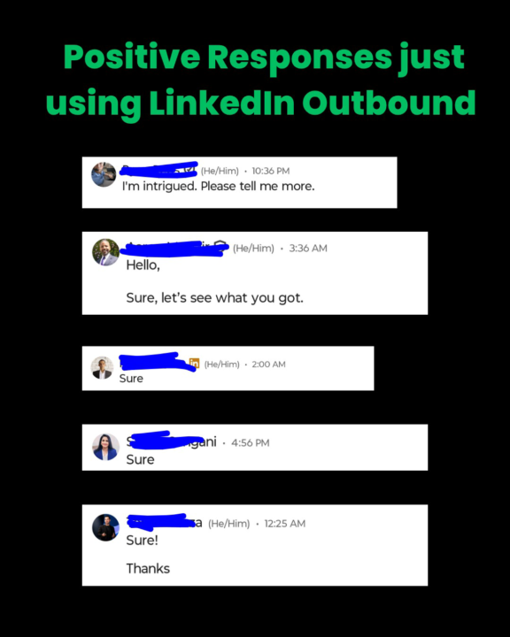 Linkdin Outbound Responses 