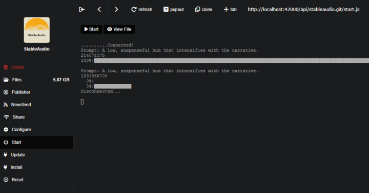 Did anyone try the stable audio for text to sound effects generation locally?