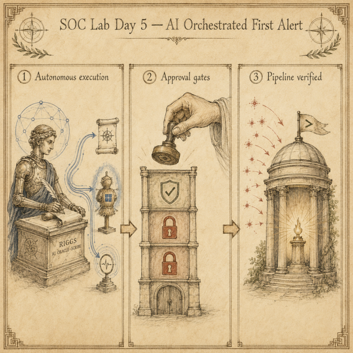 SOC Lab Day 5 - First Real Alert Landed!