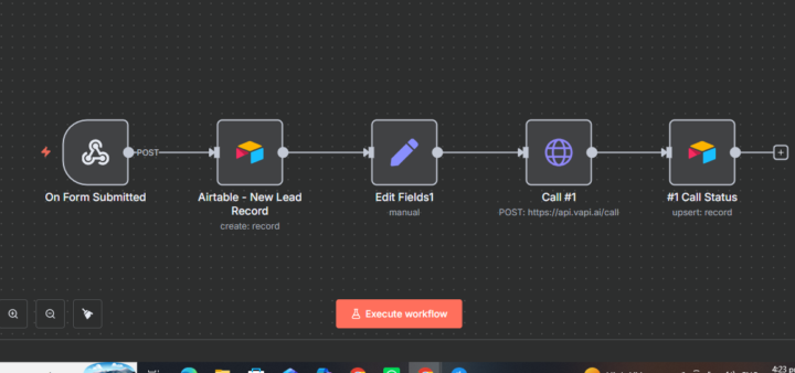 Built an AI voice calling agent for home service leads — sharing the full breakdown
