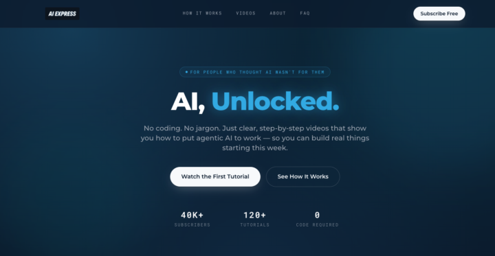 Day 5 - website build is done