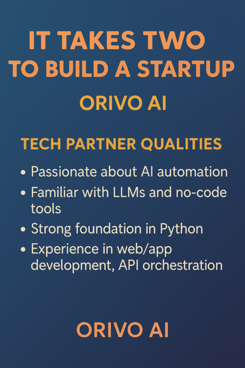 🚨 Looking for a Tech Co-Founder/Teammate 🚨
