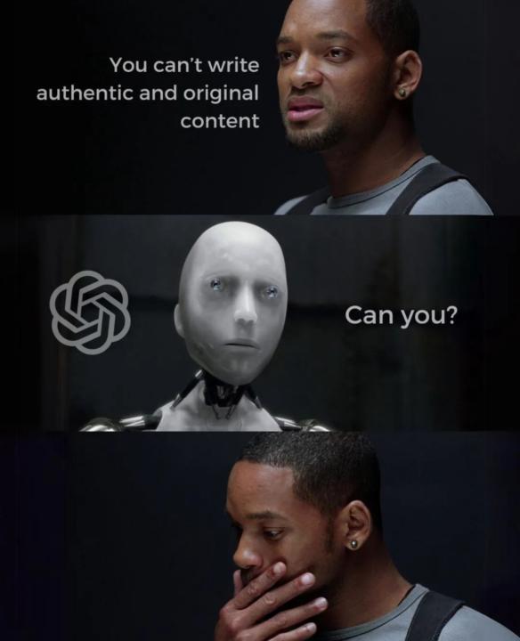 Stop playing against AI  
