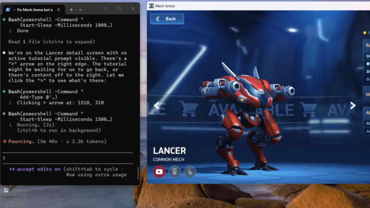 I have no clue why I made a game agent/bot, I just did it just to do it.