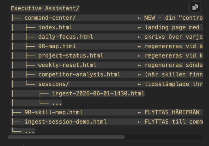 An upgrade to Donna (my AI OS / Executive Assistant)