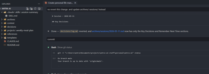 Setting up my personal AI Assistants (WIP 🚧)