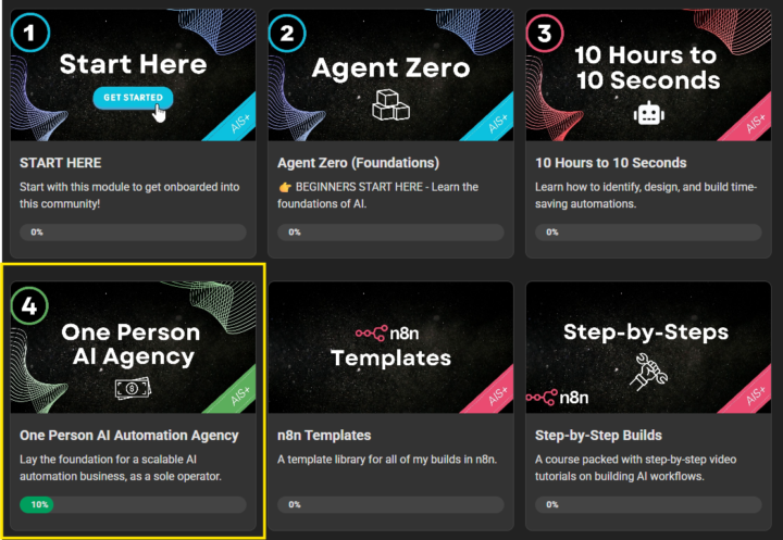 One Person AI Automation Agency Course