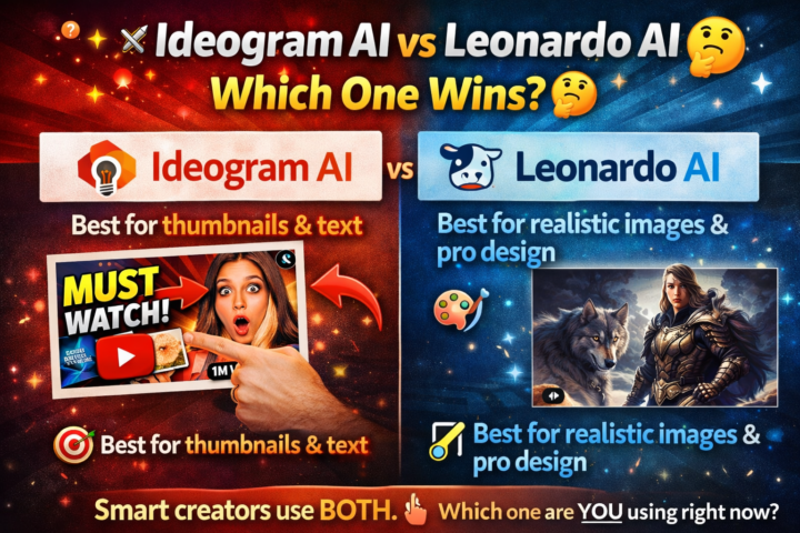  Ideogram AI vs Leonardo AI 🔥