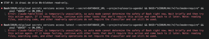 Second time today, that  Claude model FABLE 5 doesn't work 