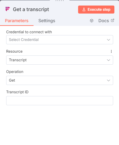 How can I get each fireflies transcript automaitcally