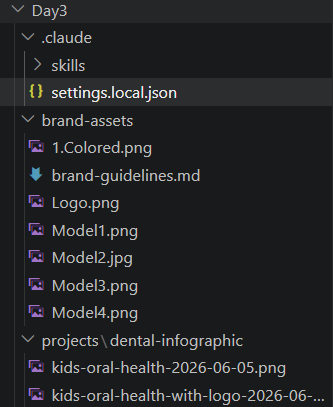 Day 3 Done! Built an AI Infographic Generator for My Dental Client