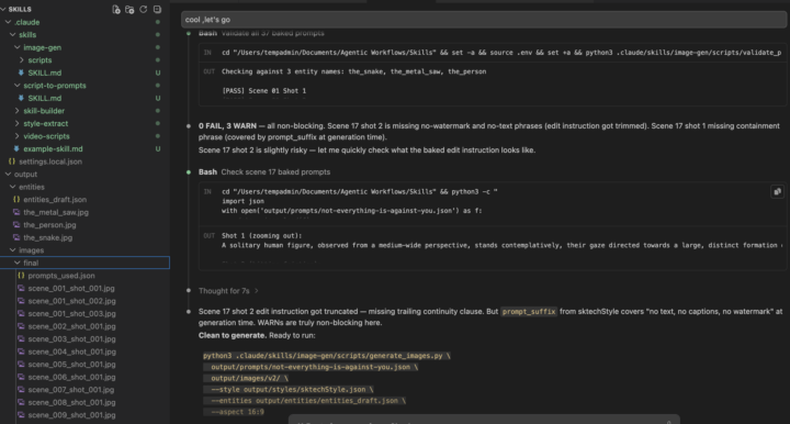 Day 3: AIS#7DaysChallenge (Script to Prompts to Image pipeline)