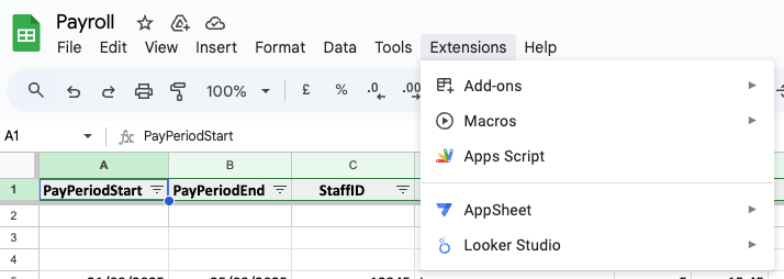 Just learnt this about Google Sheets - hope this helps someone!