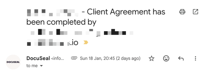 Closed Another Client!