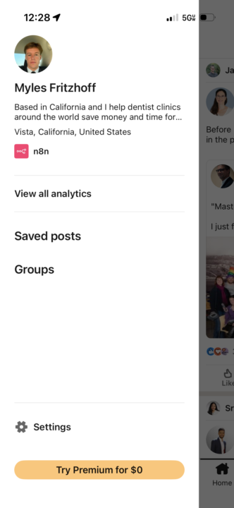 Please follow my linked in