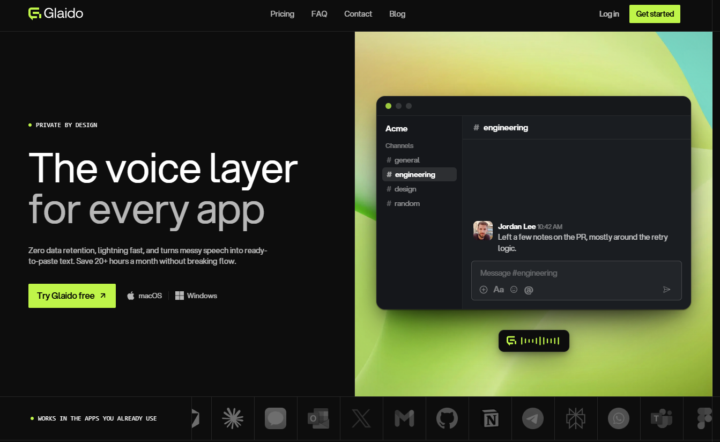 🎉Glaido is live on Windows. Try Free, then 40% off.
