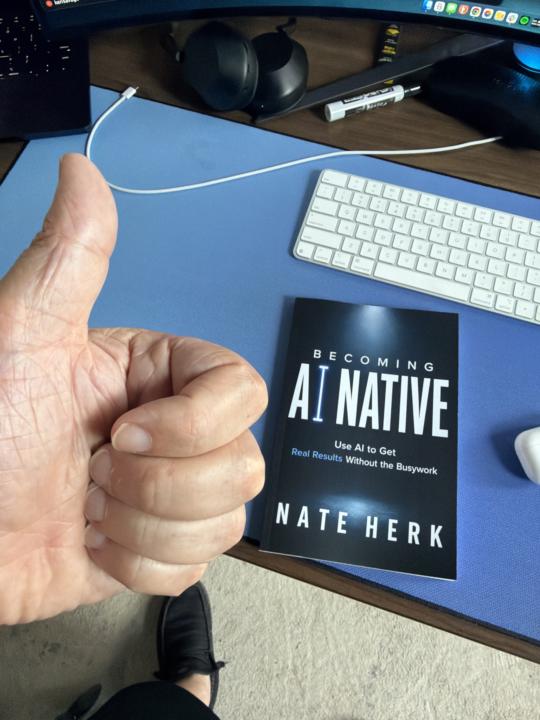 Thanks for the book Nate