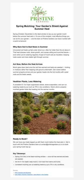 #7 Day AIS Challenge Day 1 Newsletter