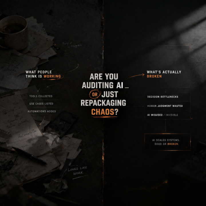 Are You Auditing AI… or Just Repackaging Chaos?