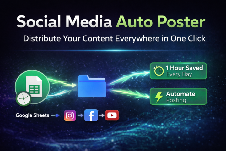 Social Media AutoPost Automation.