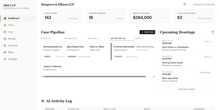  We built this using Claude Code + Supabase… and law firms are loving it 