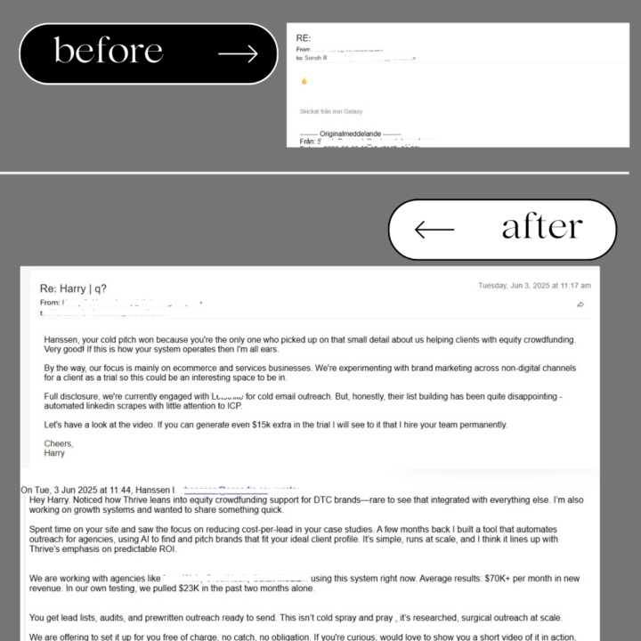 Here’s how I turned “Not interested” into “I’ll hire your team permanently” — using just one outreach system.