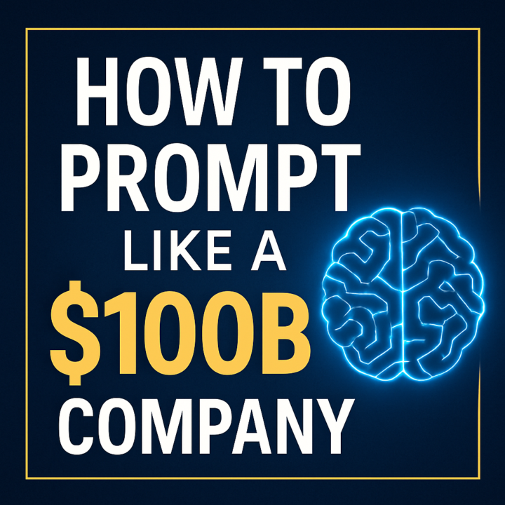  This is How to Prompt Like a $100B Company