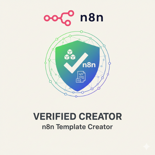 I am a verified n8n Template Creator