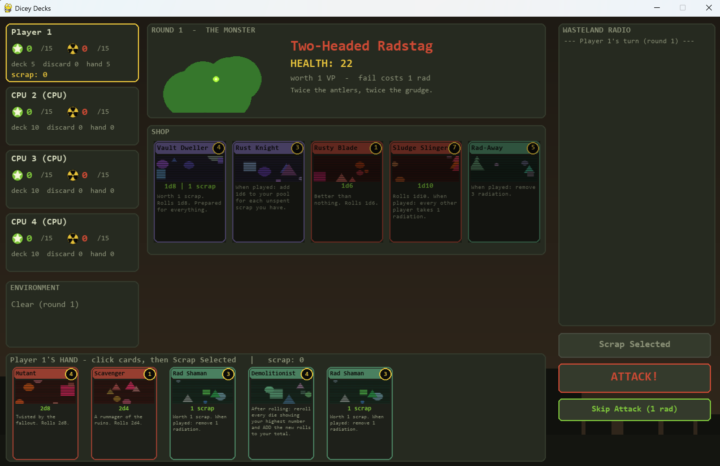 Five Days of Fable: Custom Card Game