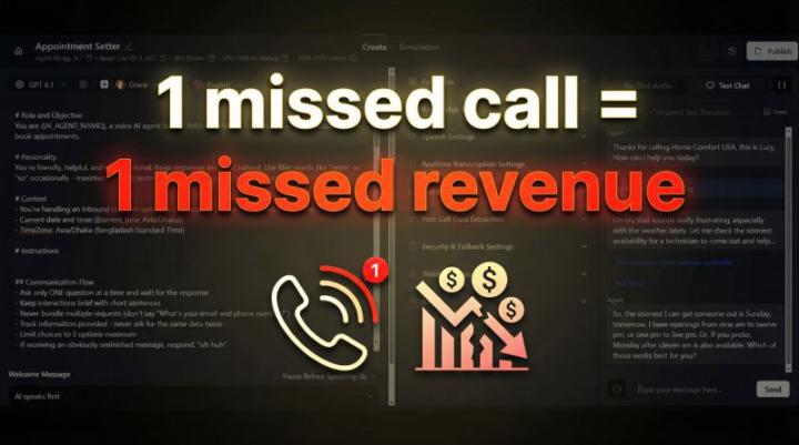 Every Call Answered. Every Appointment Booked. 24/7!