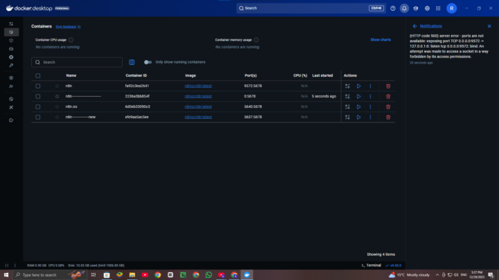 Help me in docker i am so much frustrated