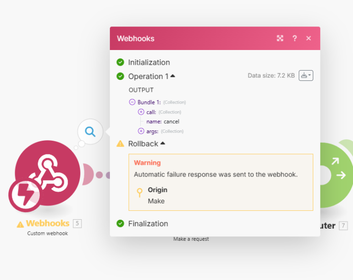 workflow cancellation retell.ai