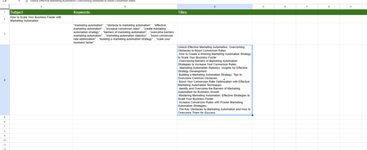 n8n & Google sheet Filling Issue