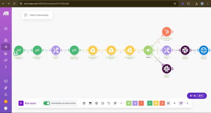  Automated Client Onboarding Flow – What Do You Think?