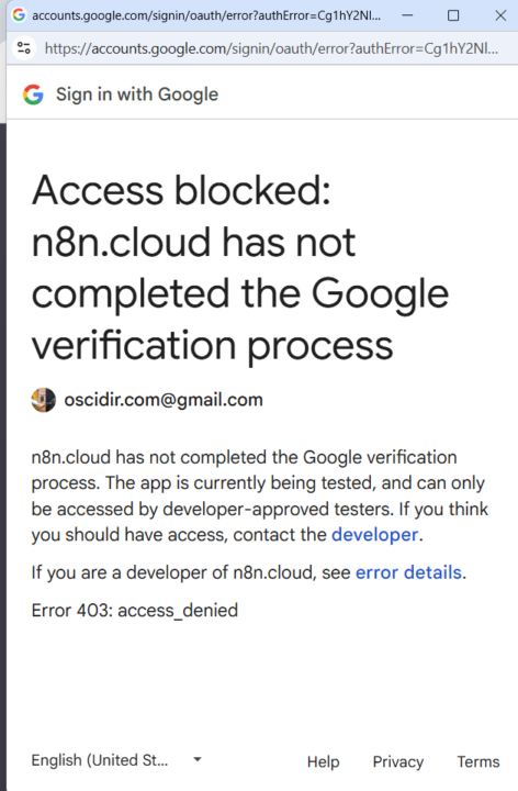 [Solved] Setting up Google Drive API Credential