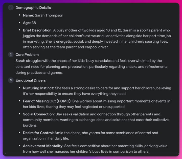 Need Help Organizing Output