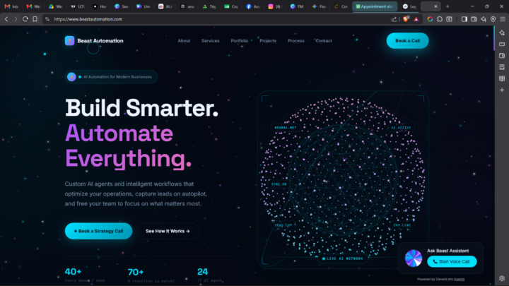 Honest question — does my website look too "AI-made"? 👀