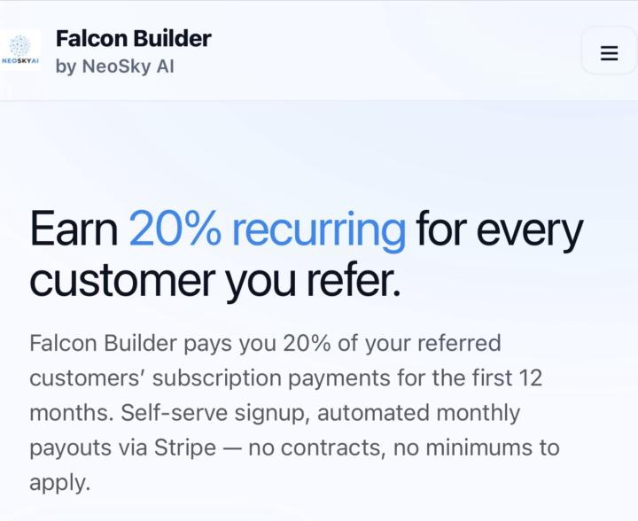 Affiliate opportunity for AI consultants & automation builders