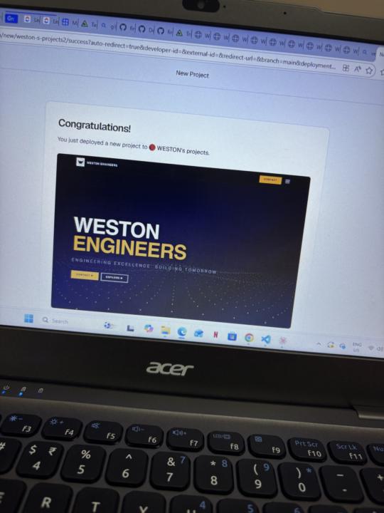 Day -5 website making done 