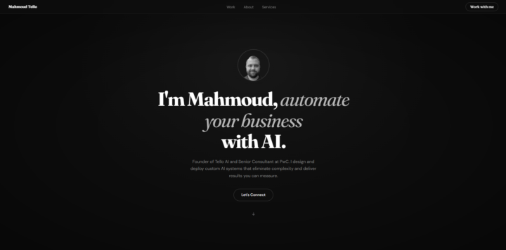#AISChallenge Day 5 - Landing page complete!
