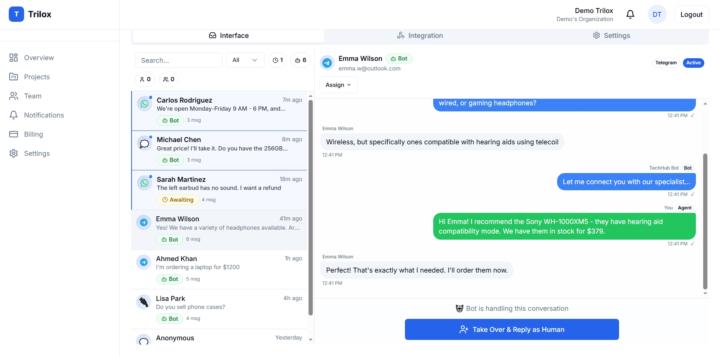 👀✨ How do you handle human takeover in n8n chatbots?