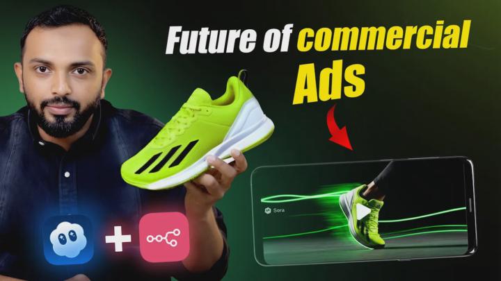 I Built an AI Automation That Creates Commercial Ads  | N8n + Sora 2
